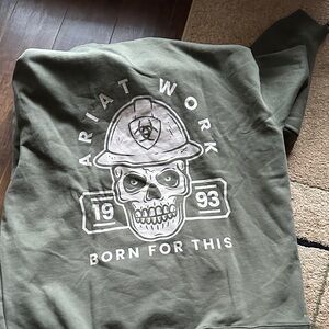 Ariat Olive Graphic Sweatshirt